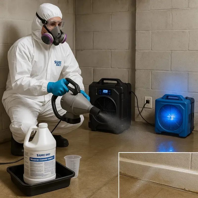 Sanitization and Odor Removal process in Gretna, FL
